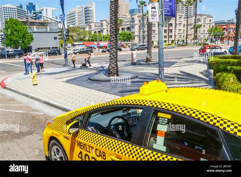 yellow taxi cab san diego ca